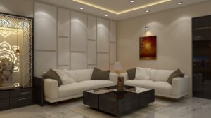 Living Room Interior Designer in Salt Lake Kolkata – Luxury Living by Ashiyaa Interio Pvt. Ltd.