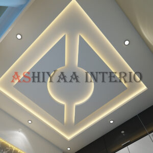 False Ceiling Designer in Patna – Luxury Ceiling Design by Ashiyaa Interio Pvt. Ltd.