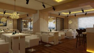 Restaurant Interior Designer in Kolkata – Luxury Dining Spaces by Ashiyaa Interio Pvt Ltd